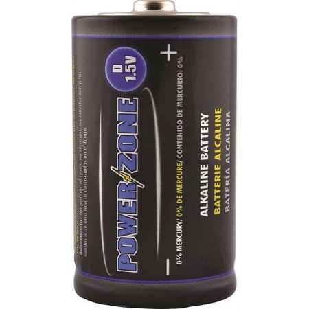 POWERZONE Battery Alkaline Card/4 1.5V D LR20-4P-DB
